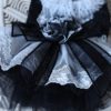 black party frock for dog