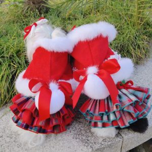 Dog Christmas New Year Costume Clothes
