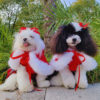 Dog Christmas New Year Costume Clothes