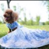 Customized Long Dog Princess Dress