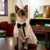 Pet Clothes Outfit for Devon Sphynx Hairless Shorthair Ragdoll Cat