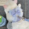 blue princess cat harness