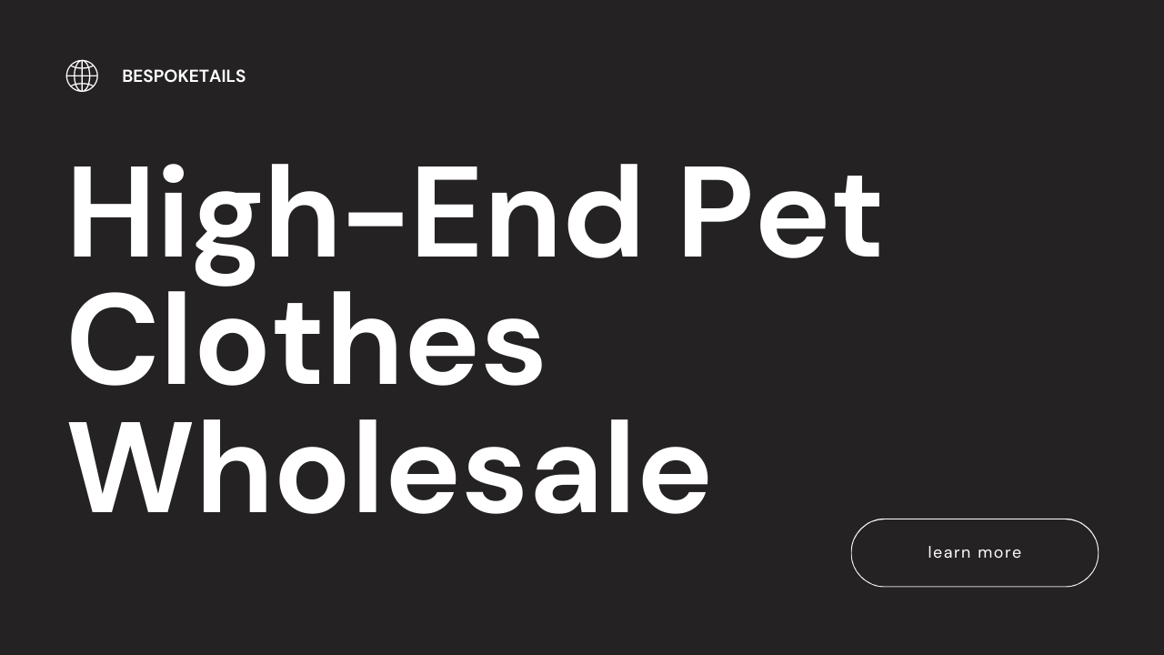 pet clothes wholesale